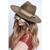 Felt Fedora Hat, Wide Brim Hat Fedor, For Women, Stylish Unisex | Etsy (US)