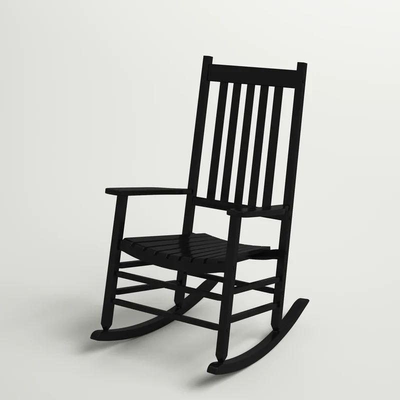 Outdoor Zuri Rocking Solid Wood Chair | Wayfair Professional