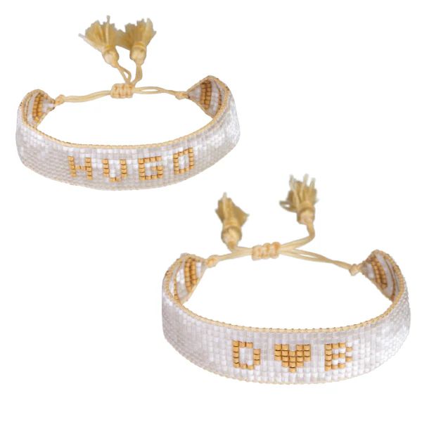 Custom White & Gold Bracelet | HART