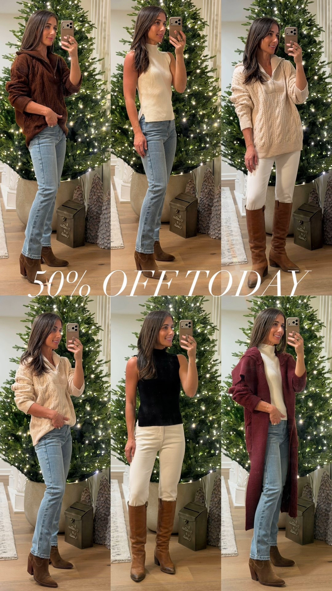 50% OFF TODAY CODE LAURA



#LTKHoliday #LTKSaleAlert #LTKCyberWeek