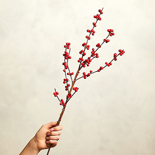 Faux Berry Branch Spray | Terrain