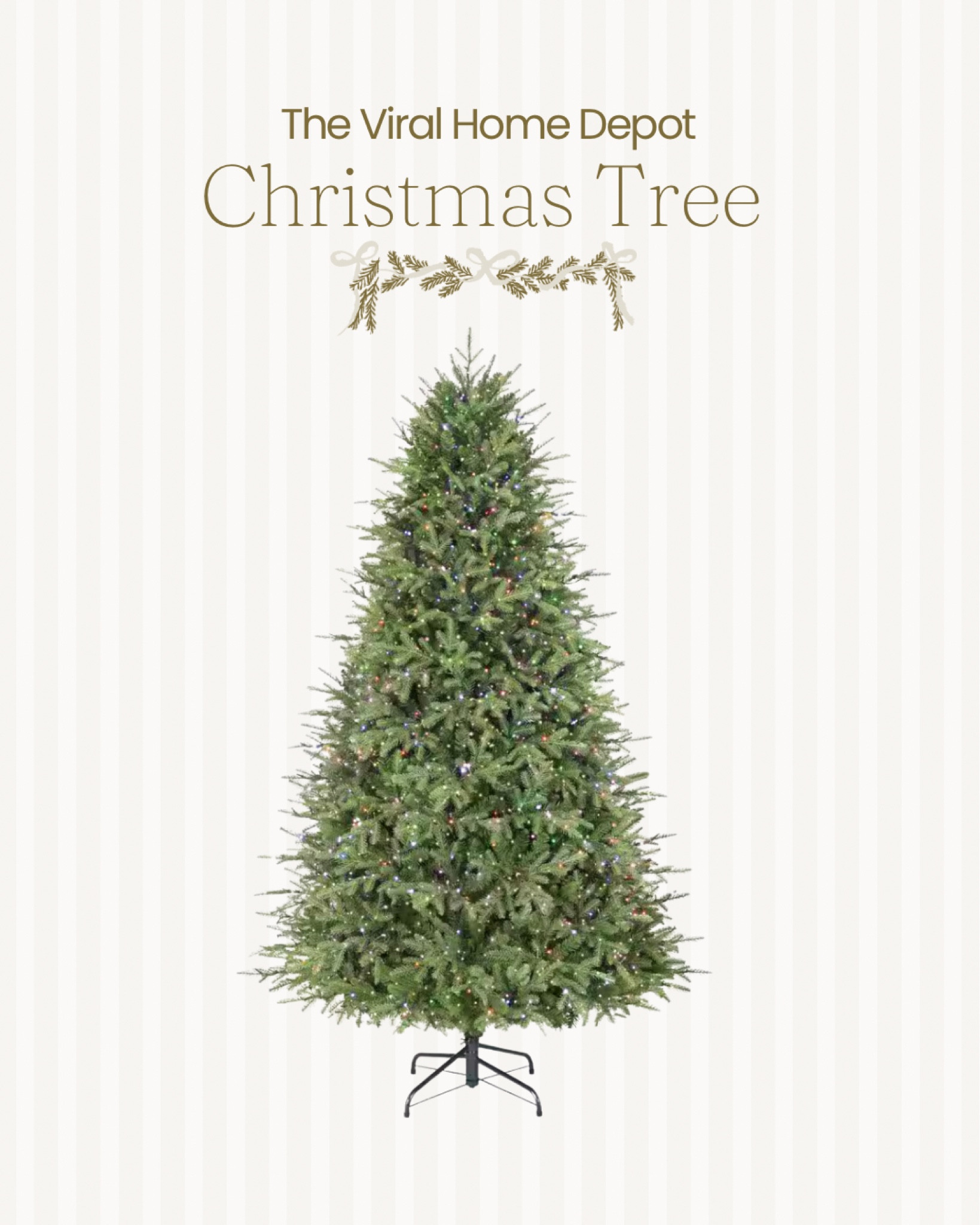 The beautiful viral Christmas tree from Home Depot! 

#LTKSeasonal #LTKHoliday #LTKHome