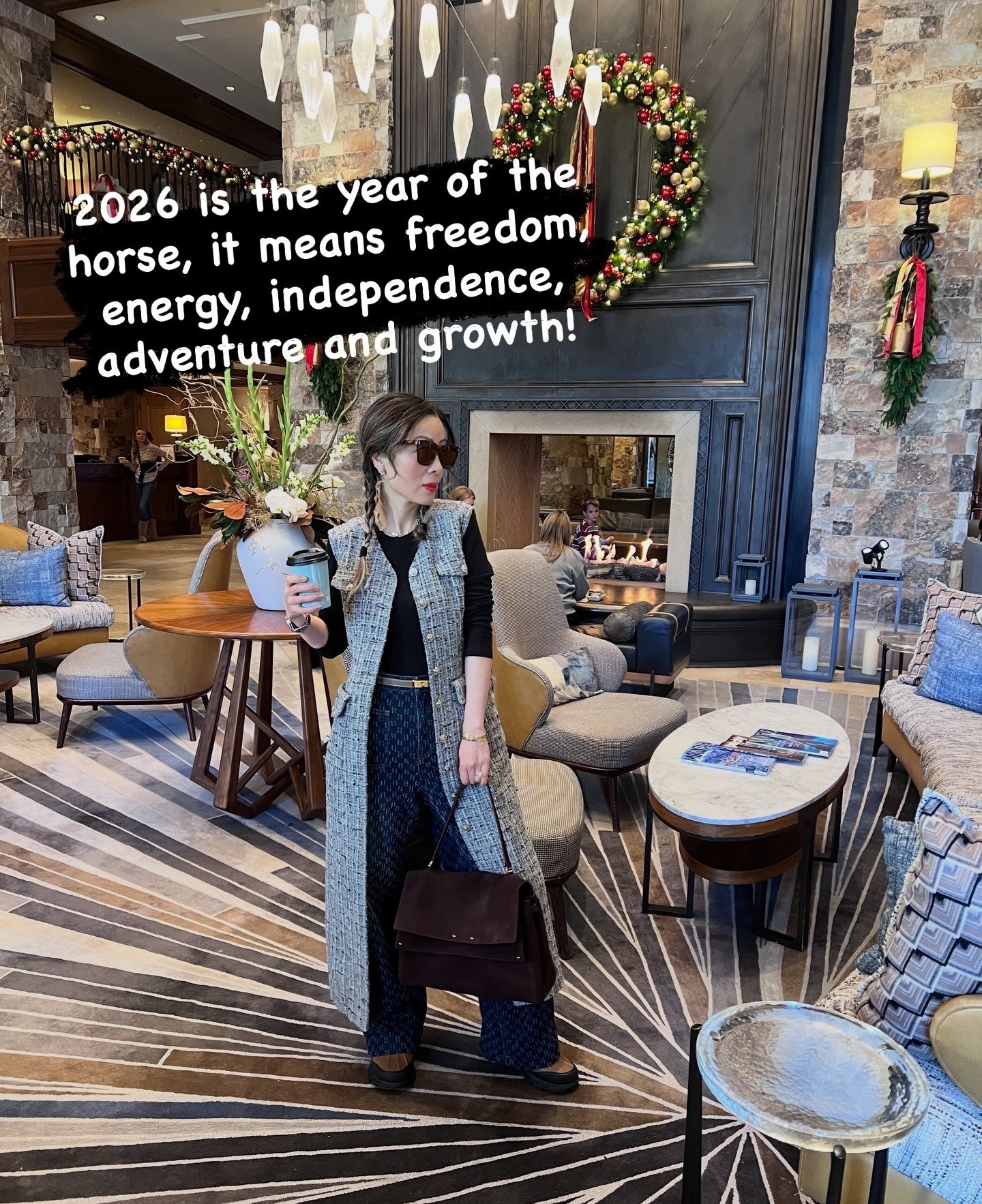 Fall outfit winter outfit chic outfit tweed dress tweed vest jeans trendy jeans travel bag work bag 

#LTKPetite #LTKOver40 #LTKWedding