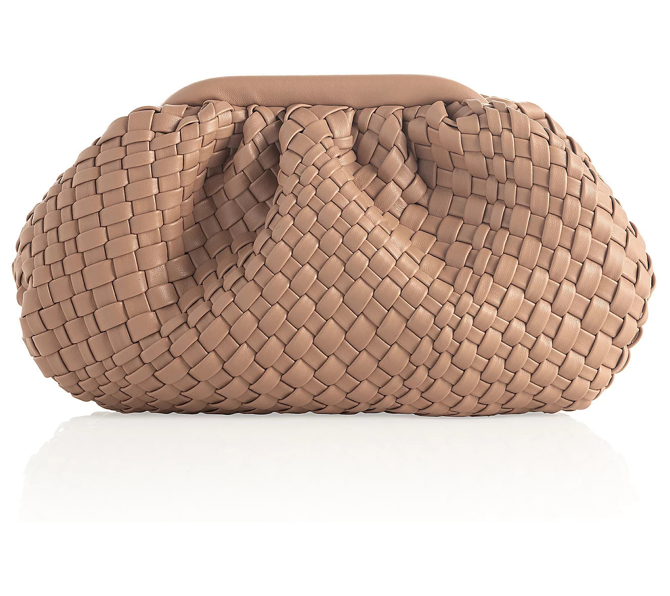 Shiraleah Blythe Woven Clutch | QVC