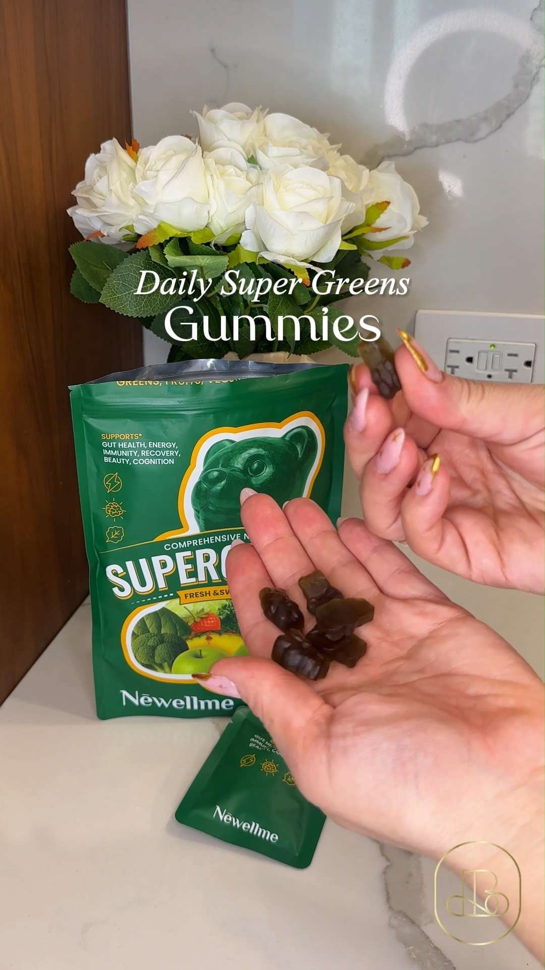 If you want to feel energized, debloated, and glowing from the inside out, look no further. ⚡️ These NEWELLME Super Greens Gummies have officially replaced my chalky green powders, and I am never looking back. They are packed with nutrient-dense greens to support digestion, immunity, and natural energy without any of that artificial aftertaste. Perfect for throwing in your gym bag or having right after your morning workout. Let’s make hitting our wellness goals easy this week! 🔥 #wellnesshabits #guthealth #corporatebaddie #momlife #LTKactive #wellnessjourney #greenjuice  

#LTKfitnessgoals #LTKselfcare #LTKActive