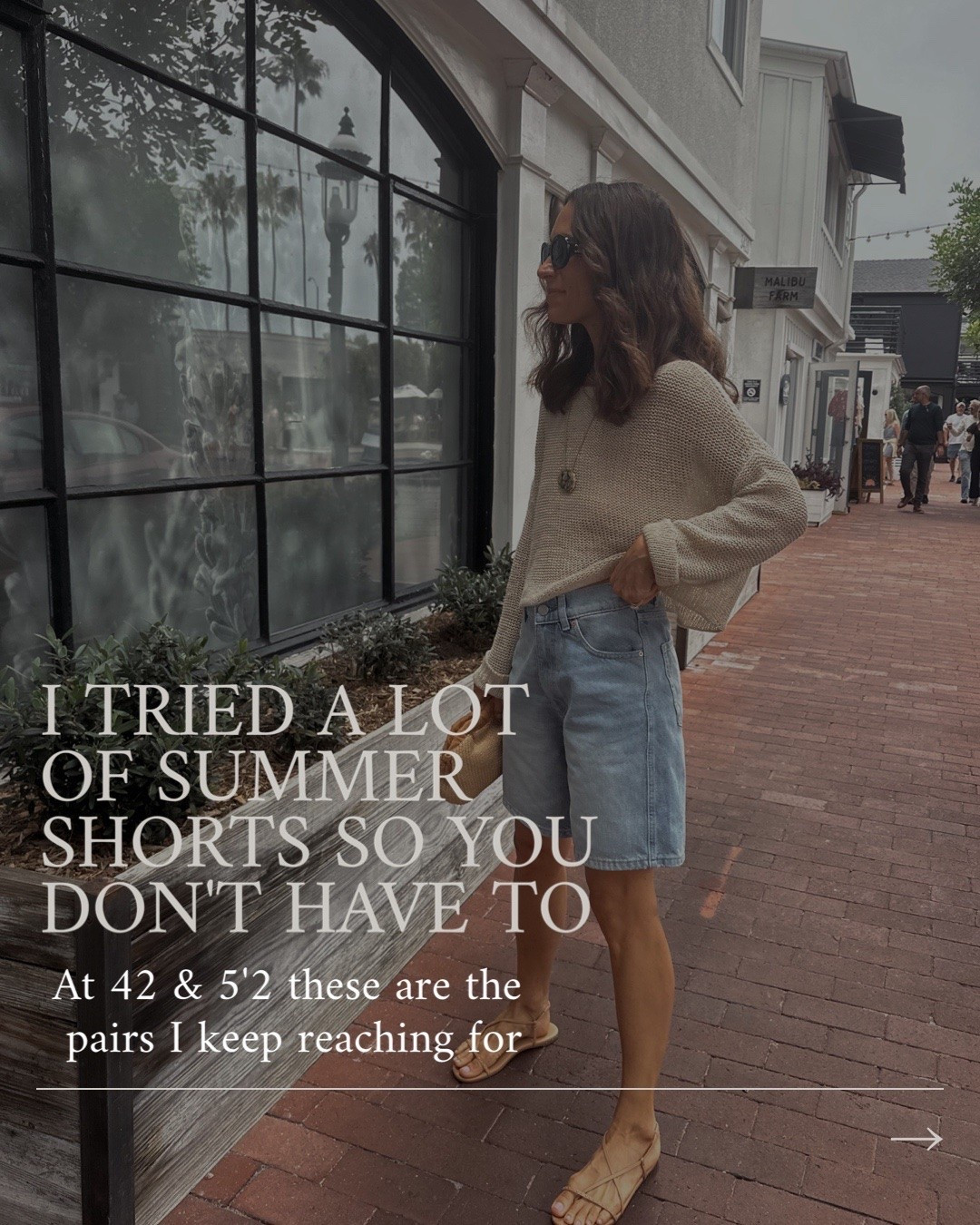 Shorts round up from 6/11 instagram post

#LTKOver40
