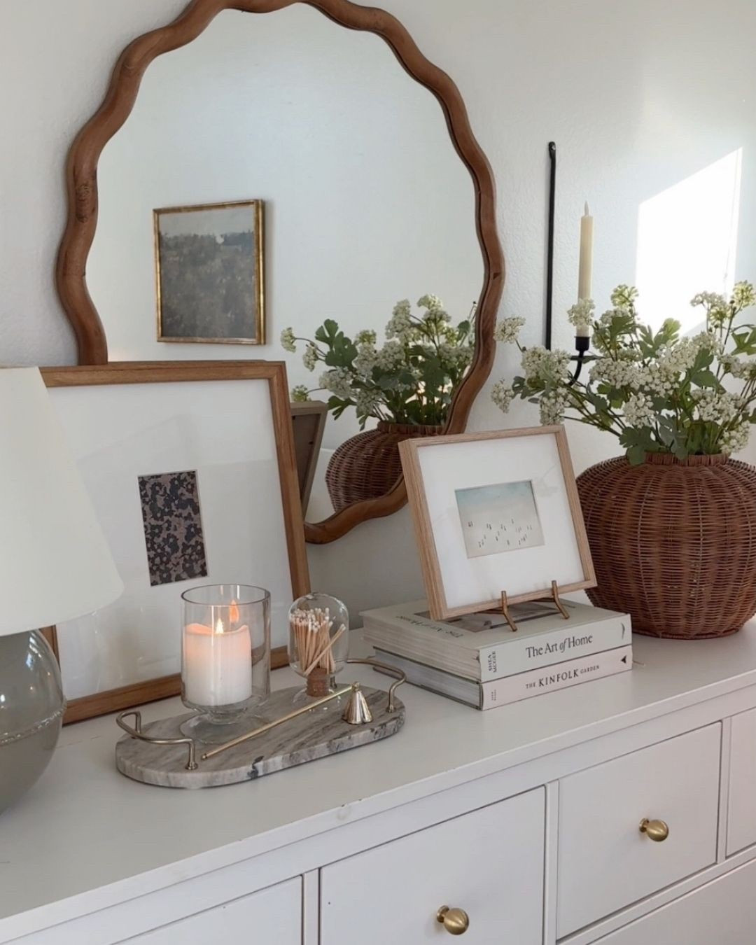 Dresser styling, dresser decor, primary bedroom, bedroom decor 

#LTKHome #LTKStyleTip #LTKFindsUnder50