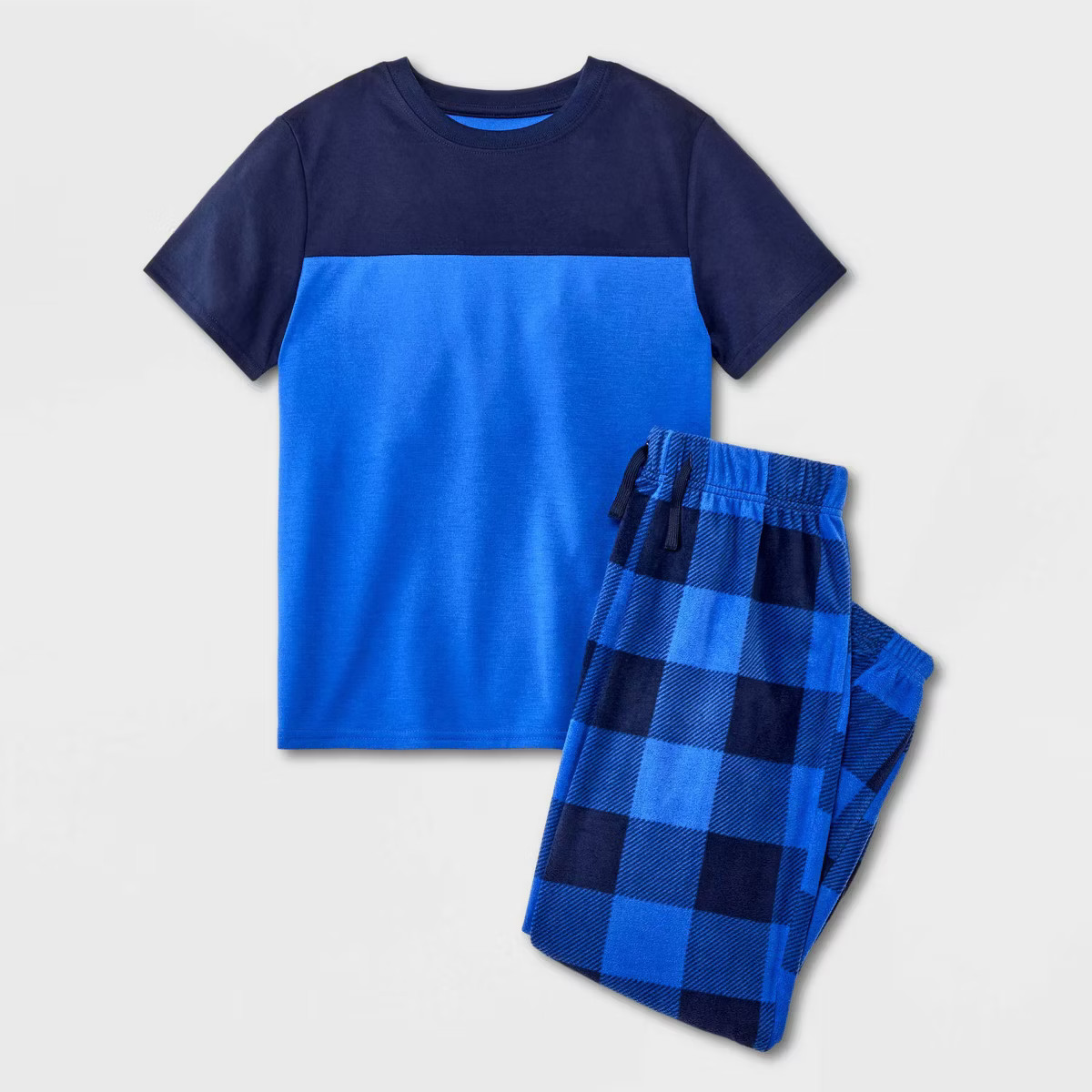 Boys' 2pc Short Sleeve Colorblock Pajama Set - Cat & Jack™ | Target