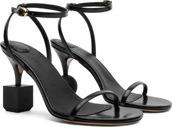 Jacquemus Les Sandales Bisou Mismatched Ankle Strap Sandal (Women) | Nordstrom | Nordstrom
