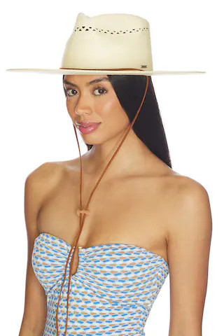 Brixton Beck Straw Rancher Hat in Natural from Revolve.com | Revolve Clothing (Global)