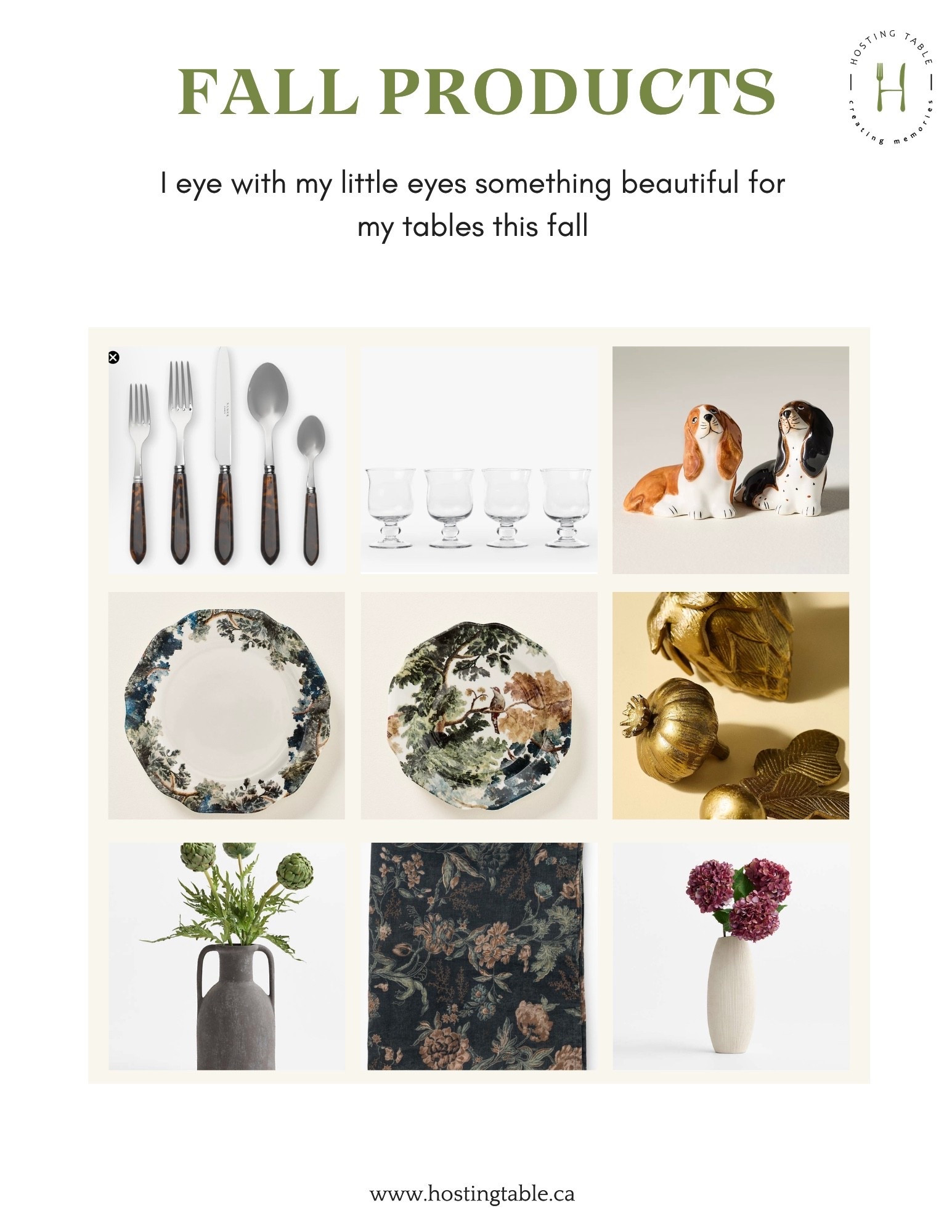 A selection of pieces to add to your table decor collection

#LTKcanada #LTKfall #LTKhome