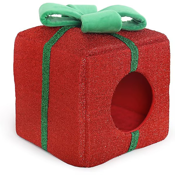 Prevue Pet Products Holiday Gift Dog & Cat Bed | Chewy