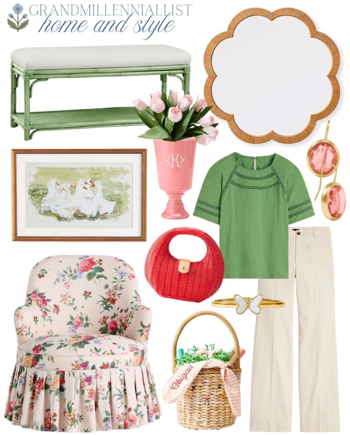Spring home and style finds

Mirror bedroom chair spring outfit ducks artwork floral vase tulips Easter basket spring bag 

#LTKdayinmylife #LTKHome #LTKSeasonal
