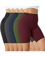 YOLIX 3 Pack Buttery Soft Biker Shorts for Women – 8" High Waisted Yoga Workout Athletic Sports... | Amazon (US)