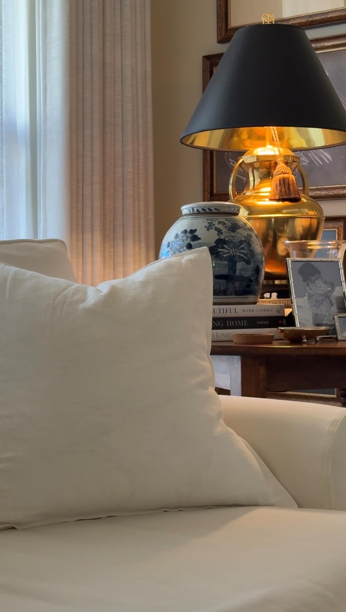 Elegant touches for your living space. Add some charm with these decorative pillows and window cu... | Amazon (US)