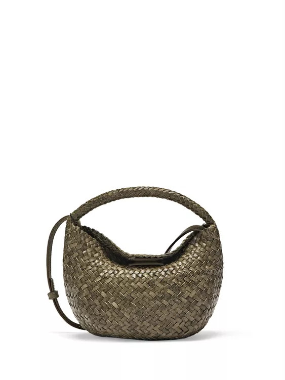 Nappa leather braided mini bag | Zara Canada