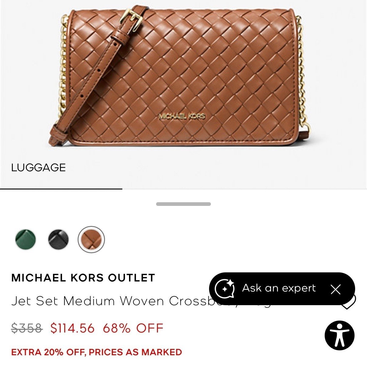 MK WOVEN BAG $114 #trending #handbag

#LTKootd #LTKgrwm #LTKSaleAlert