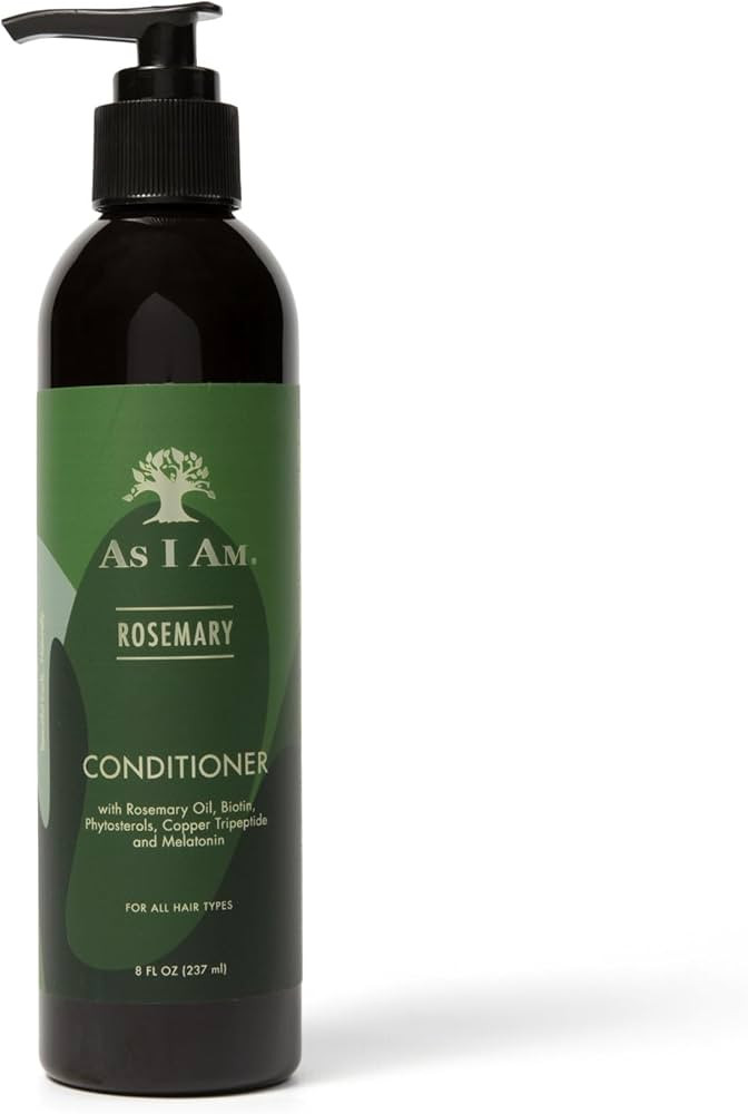 As I Am Rosemary Conditioner - 8 oz - with Melatonin & Ceramide | Amazon (US)