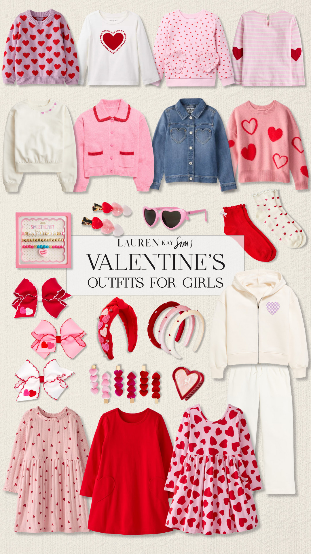 valentine's day outfits for girls!🩷 

 

#LTKValentine #LTKmomlife #LTKKids