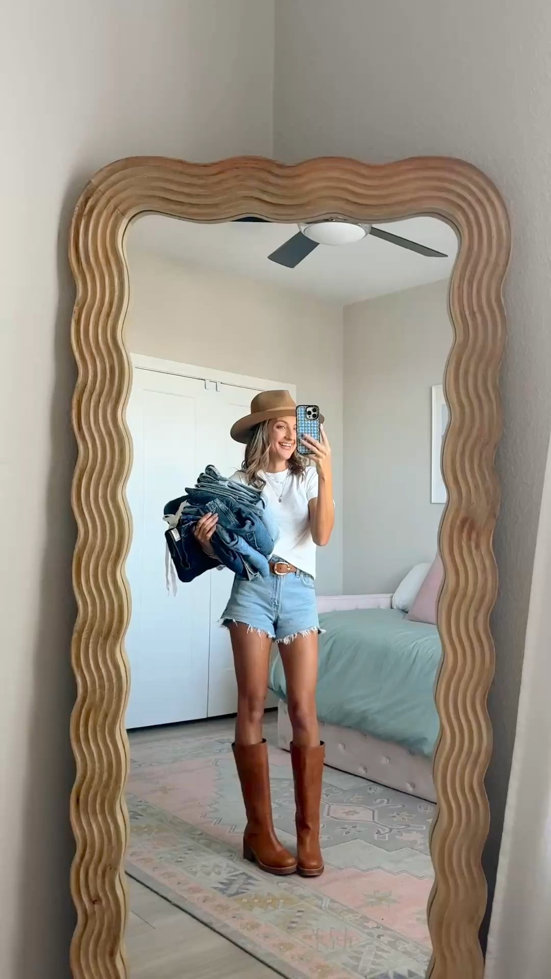 spring outfit ideas from Abercrombie 💕💐 use code AFMCKENZIE for an extra 15% off. wearing a 24 regular in these wide leg jeans 

#LTKootd #LTKFindsUnder50 #LTKFindsUnder100