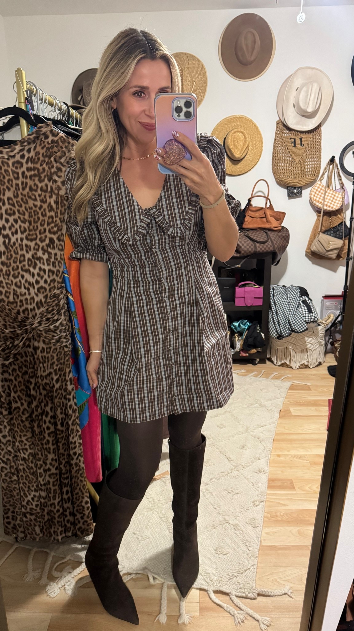 The cutest dress for a date night 🤎 Can be bought or rented from FashionPass 

#LTKSeasonal #LTKootd #LTKOver40