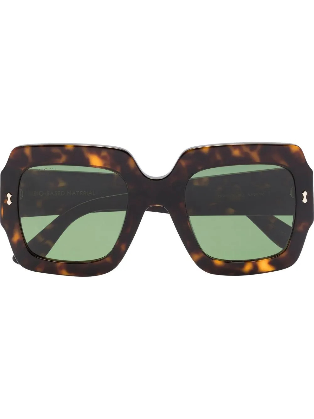 Zonnebril met schildpadschild design | Farfetch Global