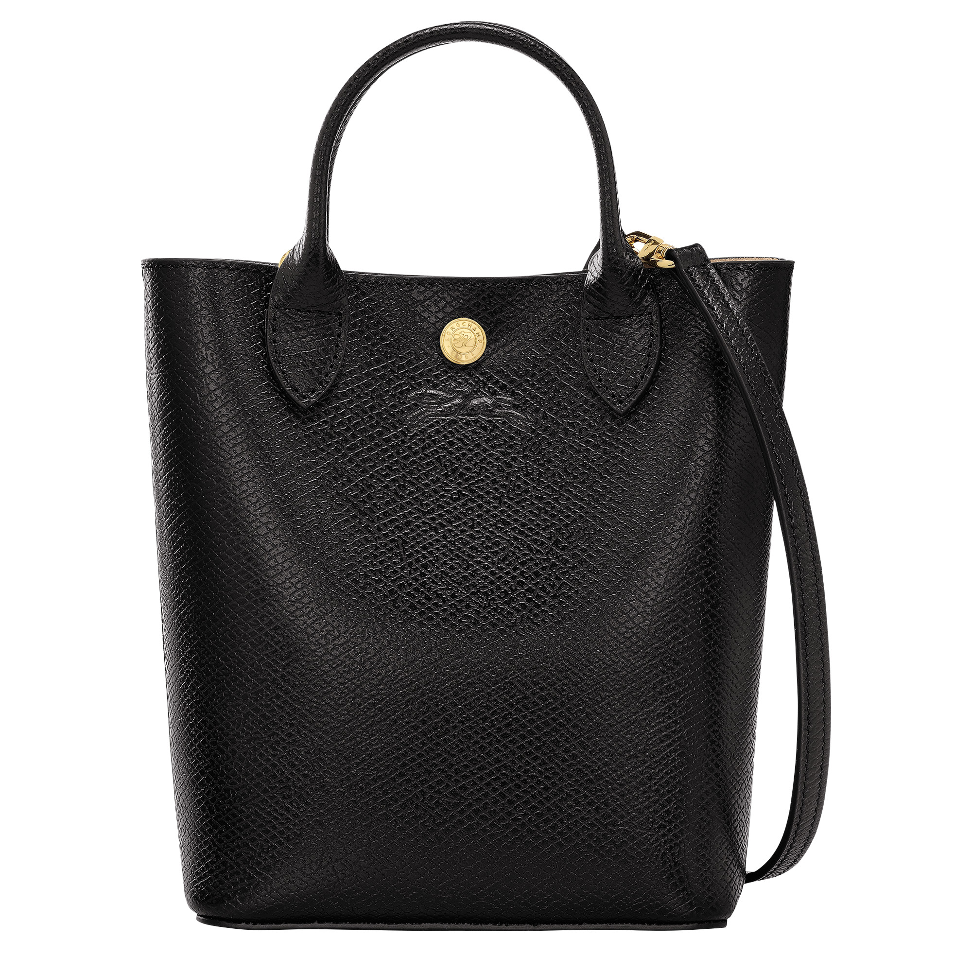 Épure XS Tote bag Black - Leather | Longchamp US | Longchamp
