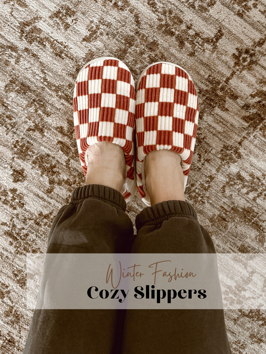 These are the cozy slippers that I have been wearing around the house this Winter. They are super warm and cozy and don't look out of place in our home.  

 #LTKGiftGuide #LTKdayinmylife #LTKFindsUnder50
