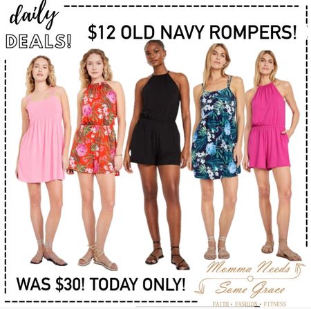 $12 Old Navy rompers! Today only!

#LTKfindsunder100 #LTKstyletip #LTKsalealert