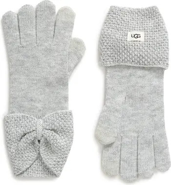 UGG® Bow Knit Gloves | Nordstromrack | Nordstrom Rack