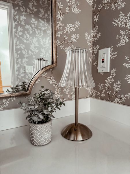 Vintage cordless lamp! Love the simple yet elegant design and the best part— NO cords!! Perfect addition to my bathroom decor 😍

#LTKfindsunder50 #LTKhome