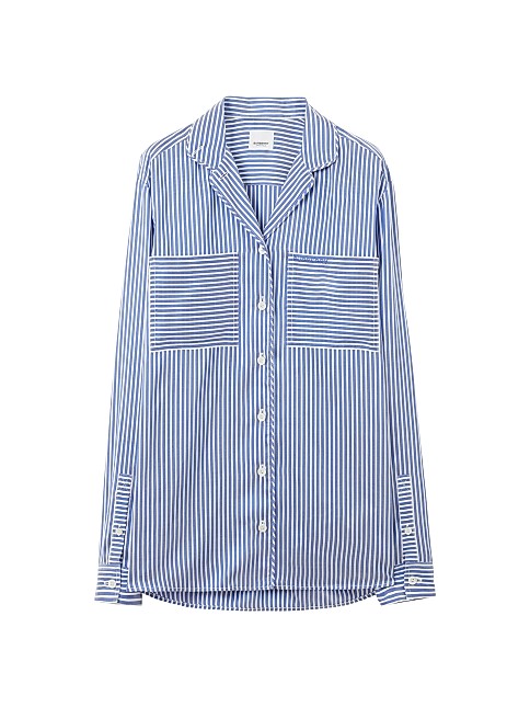 Jackie Oversized Silk Shirt | Saks Fifth Avenue