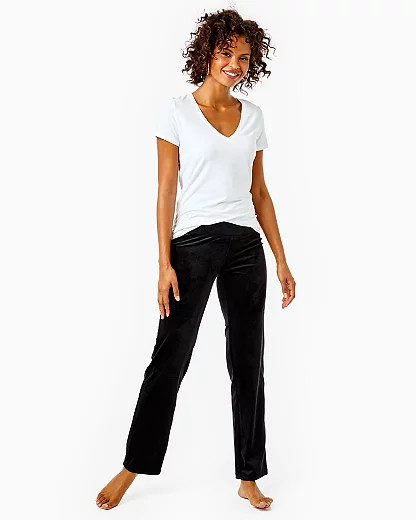 Lilly Pulitzer 33" Dorsey Velour Pant | Lilly Pulitzer