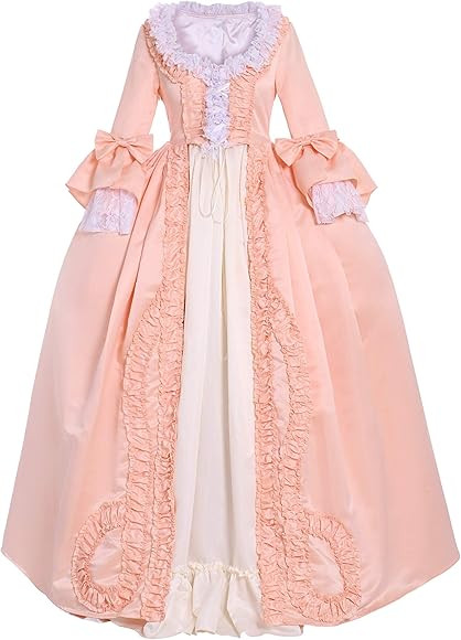 CosplayDiy Women's Queen Marie Antoinette Rococo Ball Gown Victorian Dress Costume Pink | Amazon (US)