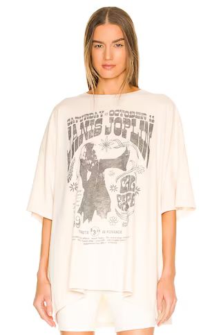 DAYDREAMER Janis Joplin Poster Tee in Sand from Revolve.com | Revolve Clothing (Global)