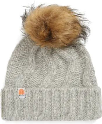 Sh*t That I Knit The Beacon Alpaca Blend Beanie with Faux Fur Pom | Nordstrom | Nordstrom