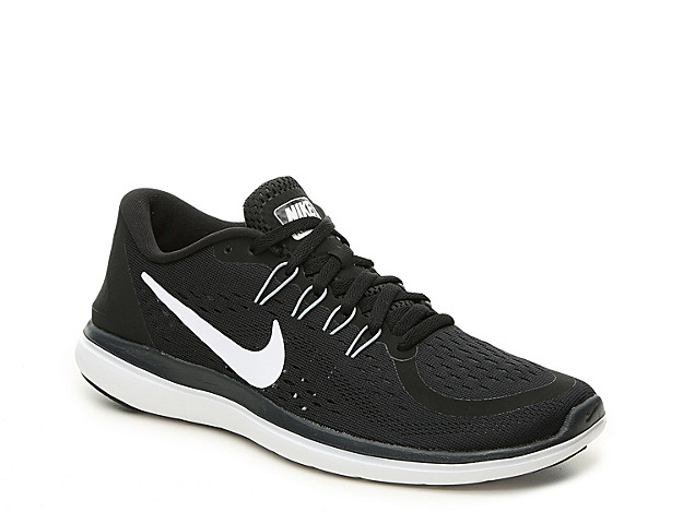 Women's Flex 2017 RN Lightweight Running Shoe - Women's's -Black/White | DSW