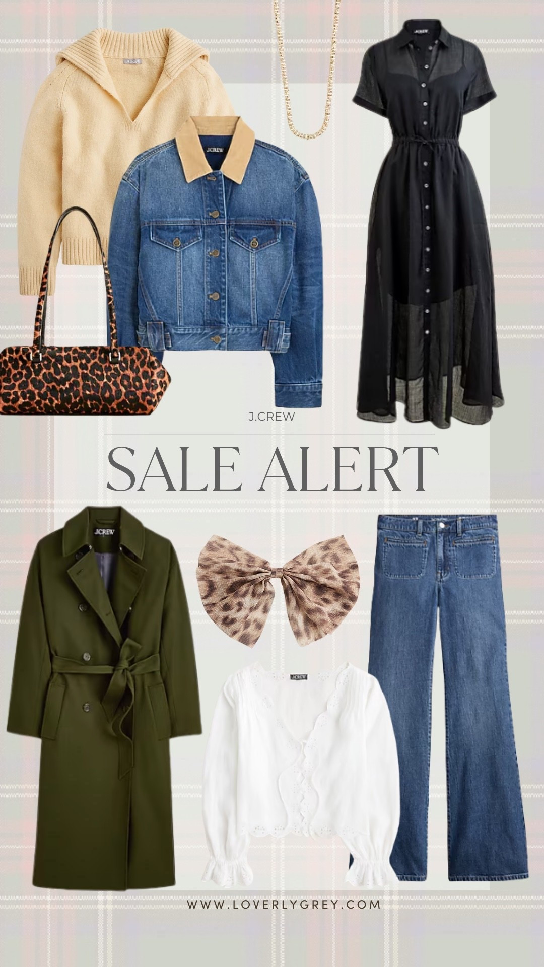 Sale alert at J.Crew! Up to 60% off trench coats, denim, and even cashmere sweaters. The perfect time to grab a new every day purse, denim jacket, or trench coat at a discounted price! 

#LTKSeasonal #LTKSaleAlert #LTKFindsUnder100
