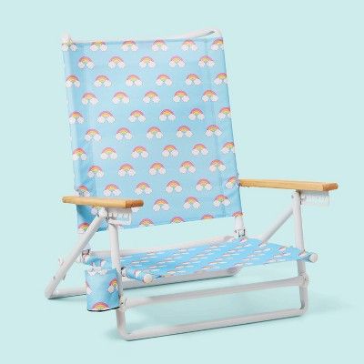 5 Position Beach Chair Blue Rainbow - Stoney Clover Lane x Target | Target