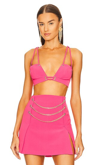 x REVOLVE Idina Crop Top in Pink | Revolve Clothing (Global)