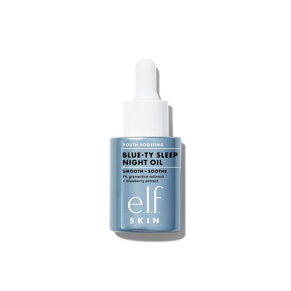 e.l.f. SKIN Youth Boosting Blue-ty Sleep Night Oil - Vegan and Cruelty-Free Skincare | e.l.f. cosmetics (US)