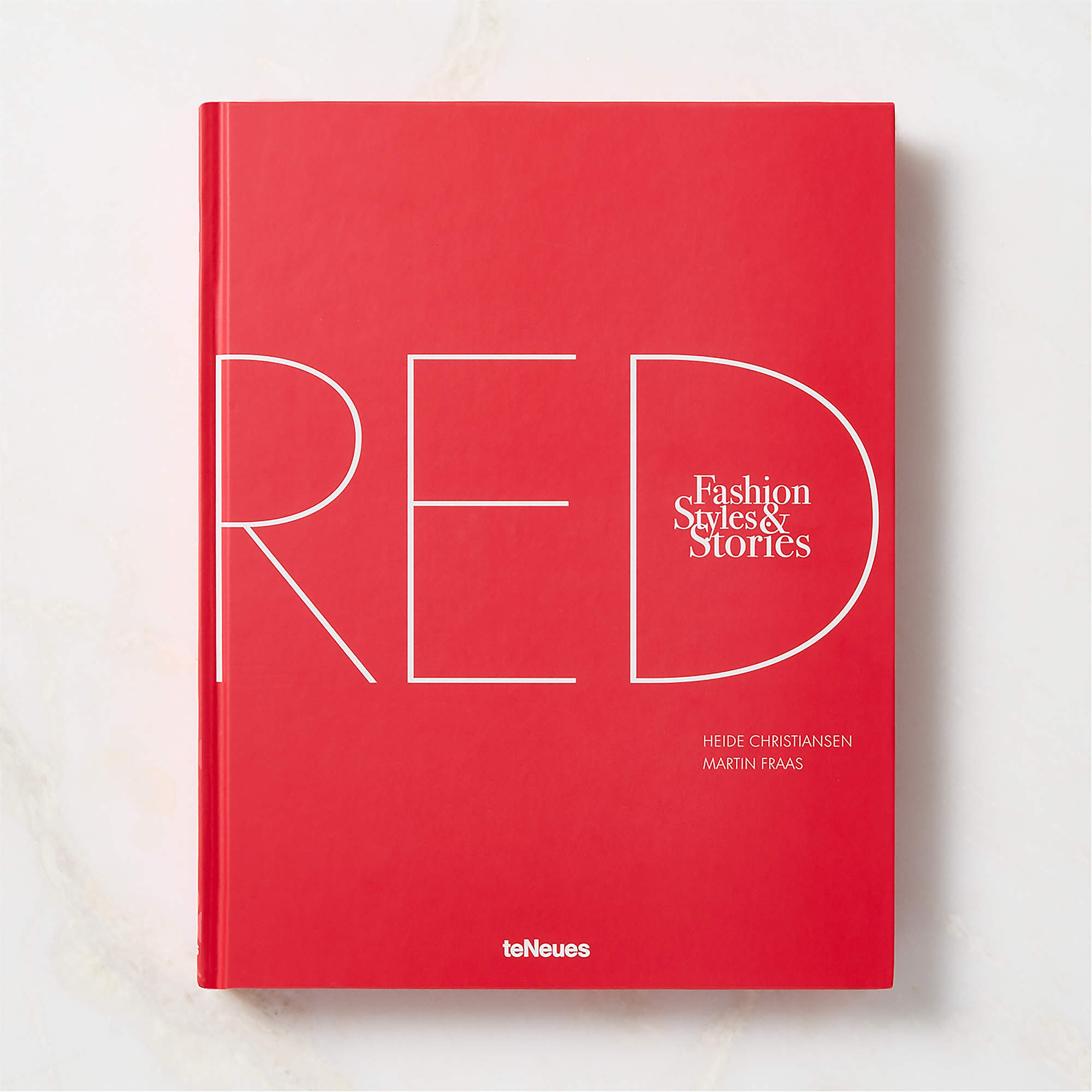 'The Red Book: Fashion, Styles & Stories' Coffee Table Book | CB2 | CB2