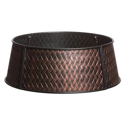 Artificial Tree Collar The Holiday Aisle® Color: Brown | Wayfair North America