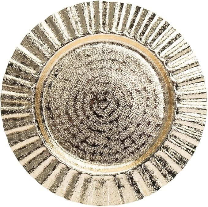 Godinger Ripple collection Charger Plate 13 Inches | Amazon (US)