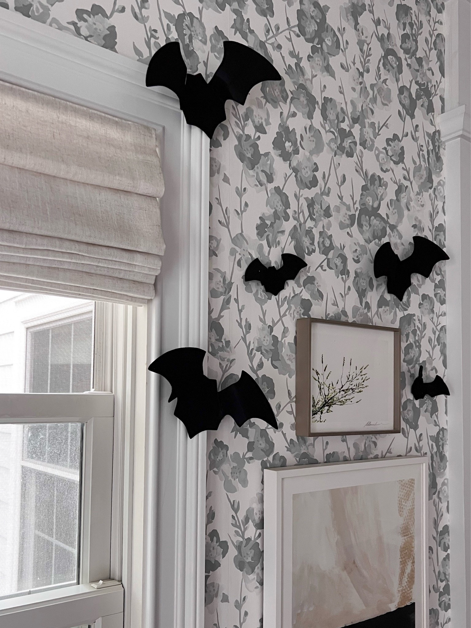 These assorted felt bats are such a fun way to decorate for Halloween! I love arranging them across a wall, mantel, or doorway for a playful spooky touch that’s easy to add without changing all your decor.

felt Halloween bats, Halloween wall decor, bat decorations, assorted felt bats, indoor Halloween decor, Halloween mantel decor, spooky season decorations, Halloween decorating ideas, Halloween home accents, playful Halloween decor, fall home decor, girlonthehudson
