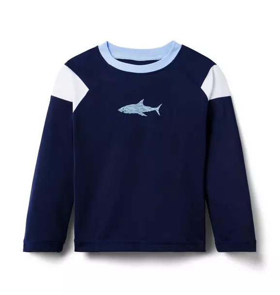 Recycled Shark Rash Guard | Janie and Jack