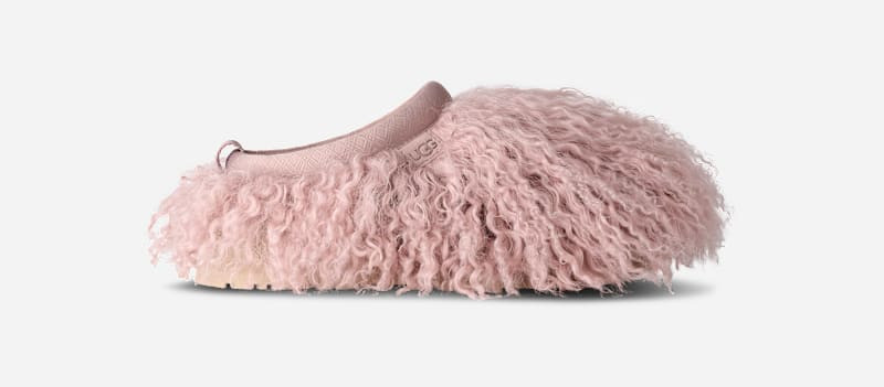 UGG® Women's Tazz Fluff Momma Sheepskin Slippers in Fawn, Size 8 | UGG (US)