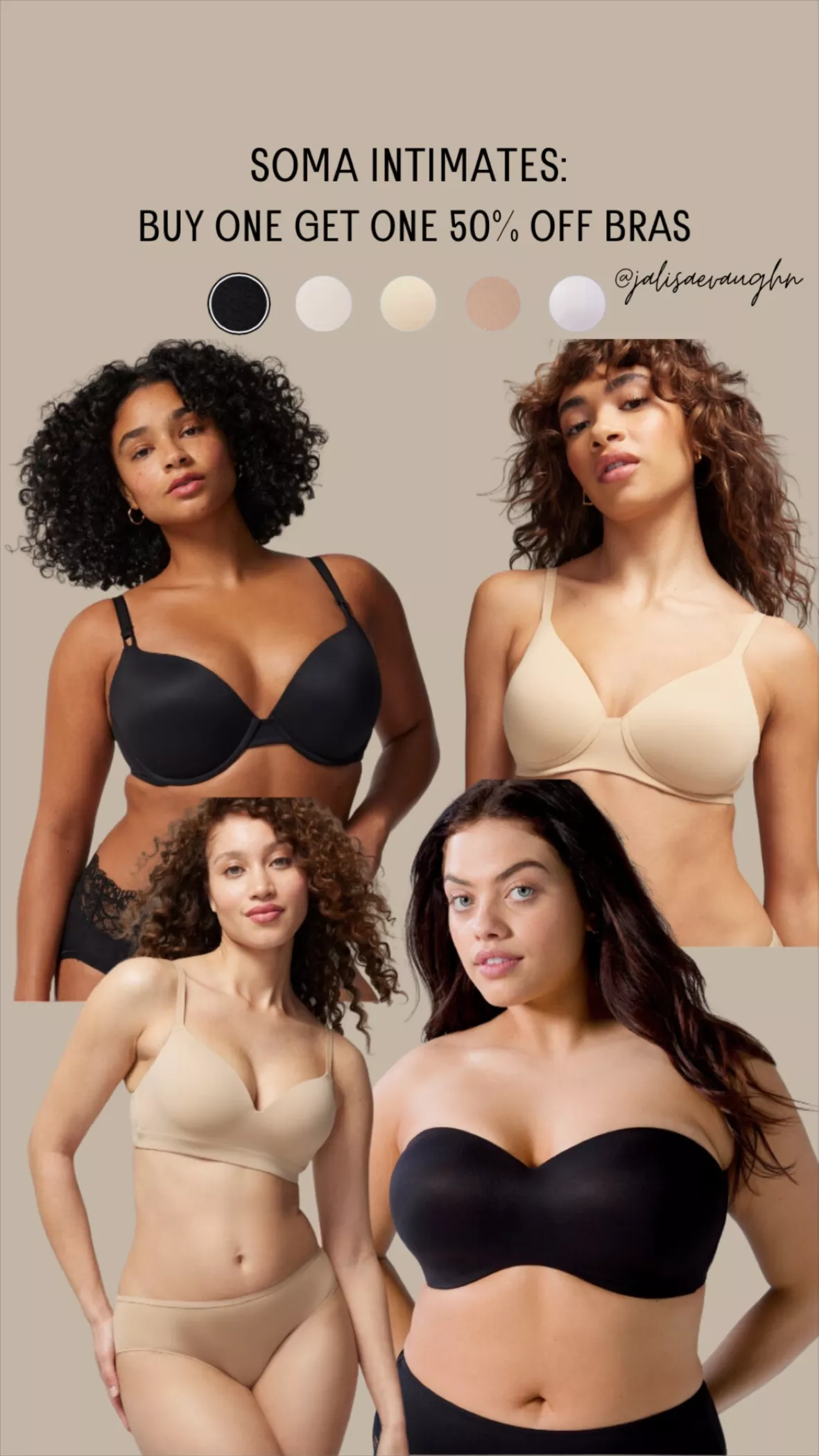 Smoothing Strapless Bra curated on LTK