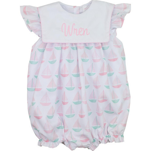 Pastel Sailboats Bubble | Cecil and Lou
