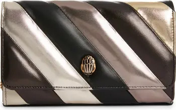 Kurt Geiger London Mini Soho Metallic Leather Clutch | Nordstrom | Nordstrom